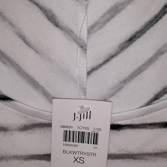 J.Jill | 🎉HP Watercolour Stripes Tunic - Picture 4 of 6